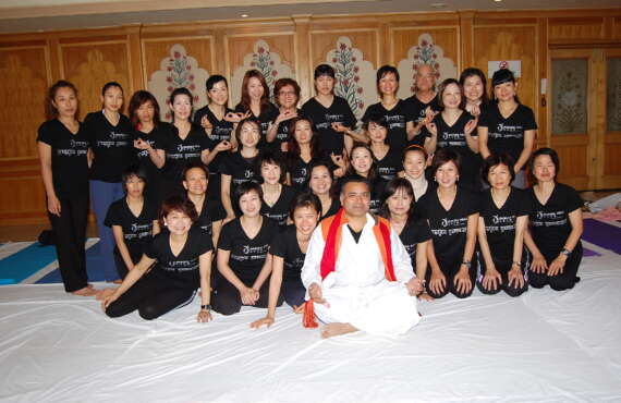 Basic Transformational Yoga at Jaipur  in December 2008 in collaboration with the Hong Kong Yoga Association.